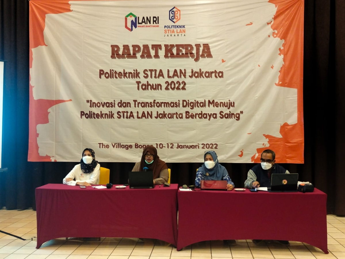 Pembukaan Rapat Kerja Politeknik STIA LAN Jakarta 2022 – Politeknik ...